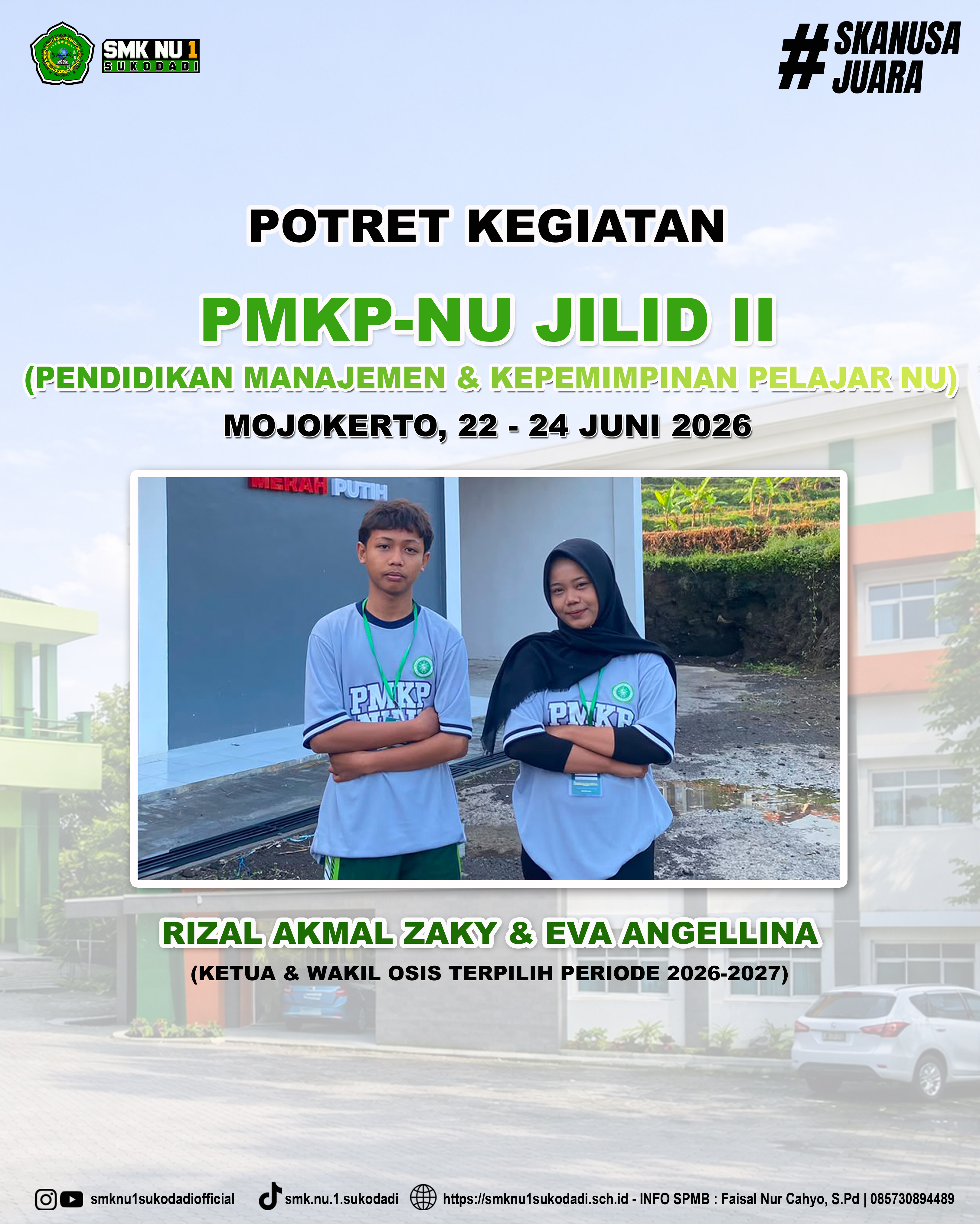 Siswa-Siswi SMK NU 1 Sukodadi Ikuti Kegiatan PMKP-NU Jilid II di Mojokerto